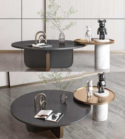 意大利MINOTT现代茶几3D模型下载